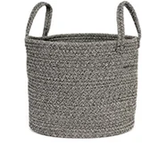 Pudła i pojemniki do przechowywania - MEVEN Kosz COTTON L 76 0027-H - miniaturka - grafika 1