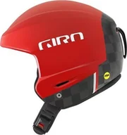 Kaski narciarskie - Giro Kask zimowy AVANCE MIPS matte red carbon roz M 55.5-57 cm 305302-uniw - miniaturka - grafika 1
