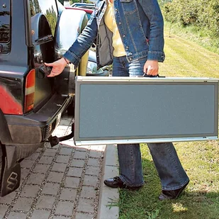 Trixie Rampa dla zwierząt Petwalk, 120 kg, 100-180 cm, szara, 3940 - Sprzęt podróżny i transportery dla psów - miniaturka - grafika 3