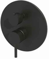 Baterie wannowe i prysznicowe - Paffoni Light czarny mat LIG019NO - miniaturka - grafika 1