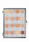 Podkłady do twarzy - KRYOLAN Dermacolor - CAMOUFLAGE MINI - PALETTE - Mini paleta 16 podkładoów/ kamuflaży do twarzy - ART. 71006 - MEDIUM - miniaturka - grafika 1