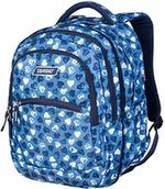 Plecaki - TARGET Plecak 2 V1 Curved Jeans Hearts 26698 26698 - miniaturka - grafika 1