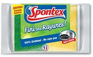 Ściereczki, gąbki, czyściki - Spontex spontex gąbka do czyszczenia, bez smug, każdy po 2 sztuki, 3 opakowań 30962050 - miniaturka - grafika 1