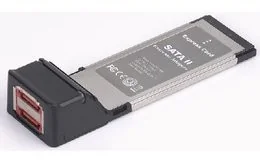 Gembird Adapter PCMCIA - 2 x eSATA/SATA PCMCIAXESATA22 - Adaptery i przejściówki - miniaturka - grafika 2
