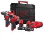 Zestawy elektronarzędzi - TECHTRONIC INDUSTRIES EASTERN EUROPE SPÓŁKA Z OGR Zestaw PowerPack IN2 M12FPP2A-402P MILAWUKEE (4933471144) - miniaturka - grafika 1
