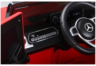 LEAN CARS Samochód na akumulator Mercedes G500 czerwony LT-7914-0 - Pojazdy elektryczne dla dzieci - miniaturka - grafika 7