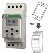 Programatory czasowe - F&F Zegar sterujący programowalny PCZ-521 tygodniowy PCZ-521 - miniaturka - grafika 1