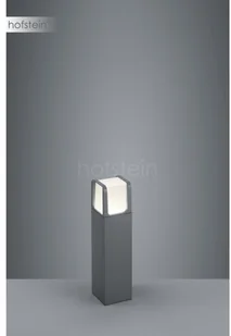Trio Leuchten lampa zewnętrzna lampa ścienna, aluminium, zintegrowane, 6 W, antracyt, 14.4 x 10 x 20 cm, 10  x  10  x  40 cm 522160142 Ebro - Lampy ogrodowe - miniaturka - grafika 3