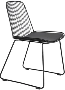 Intesi Krzesło Dill z poduszką Black - Krzesła - miniaturka - grafika 16