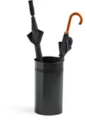 Wieszaki i stojaki - AJ Produkty Stojak na parasole CYLINDE, 260x460 mm, czarny - miniaturka - grafika 1