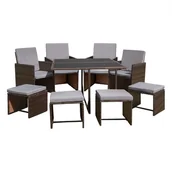 Meble ogrodowe - Zestaw mebli ogrodowych z technorattanu Jawa Loge Garden Jawa Loge - miniaturka - grafika 1