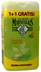 Le Petit Marseiliais Żel pod prysznic delikatny Mandarynka i Limonka 2 x 250 ml - Kosmetyki do kąpieli - miniaturka - grafika 2