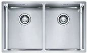 Zlewozmywaki - Franke Box BXX 220/120-34-34 stal jedwab 127.0370.188 - miniaturka - grafika 1
