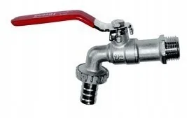 Kran Z Końcówką Na Wąż I Szybkozłącze Dn 15 1/2 MI - Zawory i kraniki Kran Z Końcówką Na Wąż I Szybkozłącze Dn 15 1/2 MI - Zawory i kraniki - miniaturka - grafika 2