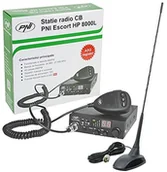 CB Radia - PNI Zestaw radiowy  CB Escort HP 8000L ASQ + antena CB Extra 48, wtyczka do gniazda zapalniczki w zestawie - miniaturka - grafika 1