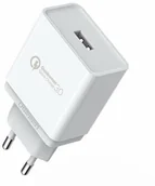 Ładowarki do telefonów - Ugreen Ugreen CD122 szybka ładowarka sieciowa Quick Charge 3.0 18W 3A USB biały (10133) 10133-ugreen - miniaturka - grafika 1