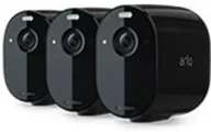Systemy inteligentnych domów - Arlo Arlo Essential Spotlight Wire-Free Security Camera System - 3 Cameras VMC2330B-100EUS - miniaturka - grafika 1