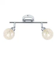 Lampy pozostałe - Candellux Lighting reflektorki KALEIDOSCOPE 92-61560 LED podwójna lampa ścienna dekoracyjne klosze w gwiazdki 92-61560 - miniaturka - grafika 1