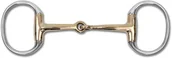Akcesoria jeździeckie - Waldhausen Wędzidło podwójnie łamane 18 mm CUPRIS - - miniaturka - grafika 1