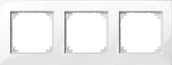 Wyłączniki światła i elektryczne - Merten 515319 m-Plan ramek, 3-krotnie, biel polarna połyskująca 4853841 - miniaturka - grafika 1