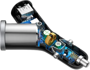 Baseus Ładowarka samochodowa Baseus Y 3.4A 2x USB +port zapalniczki CCALL-YX01 - Ładowarki samochodowe - miniaturka - grafika 15