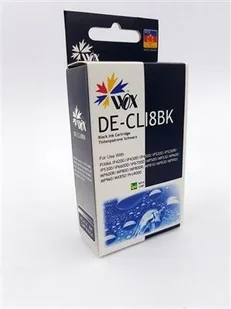 THI Tusz Black Canon CLI 8BK zamiennik CLI8BK WOX-C8BN - Tusze zamienniki - miniaturka - grafika 2