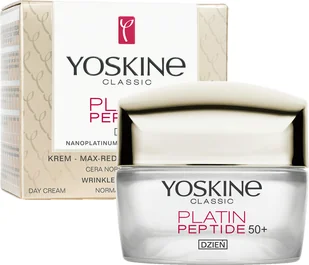 DAX Cosmetics Classic Platin Peptide 50+ krem max reduktor zmarszczek do cery normalnej i suchej na dzień 50ml - Kremy do twarzy - miniaturka - grafika 3