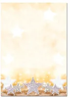 Pozostałe akcesoria świąteczne - Sigel DP029 papier listowy bożonarodzeniowa ""Glitter Stars"", A4, 100 arkuszy DP029 - miniaturka - grafika 1