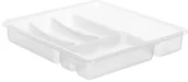 Inne sztućce - Rotho Basic skrzynka na sztućce, 6 kieszeni, wkład do szuflady na sztućce z tworzywa sztucznego (PP), przezroczysty, 39  x  32  x  6 cm 1753100096 - miniaturka - grafika 1