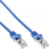 Kable miedziane - InLine Patchcord F/UTP Cat.5e niebieski 1.5m 71514B - miniaturka - grafika 1