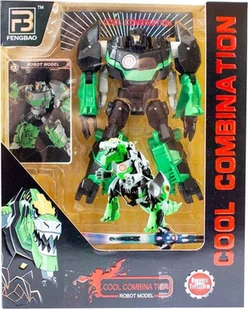 ASKATO Robot transformujący - dinozaur - Roboty dla dzieci - miniaturka - grafika 3