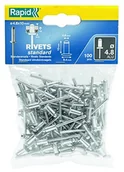 Nity - Rapid Blind Nit Standard aluminium, 100 sztuk, 4,8 X 10 MM, 5000380 5000380 - miniaturka - grafika 1