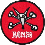 Dodatki do ubrań - BONES naszywka BONES VATO RAT PATCH Red - miniaturka - grafika 1