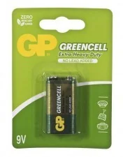 GP Cynkowo-chlorkowa GREENCELL 9V 6F22 9.0V 1604GLF-U1 - Baterie i akcesoria - miniaturka - grafika 2