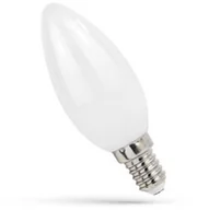Żarówki LED - Spectrum LED ŚWIECOWA E-14 230V 4W COG WW MILKY WOJ14069 - miniaturka - grafika 1
