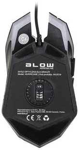 Blow Adrenaline Hurricane czarno-szara - Myszki - miniaturka - grafika 3