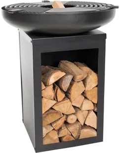 Outtrade BBGRILL Grill z kratką typu plancha Matanzas, stal, matowy czarny - Grille - miniaturka - grafika 4