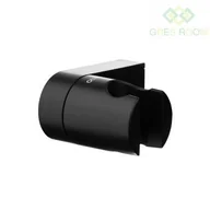 Akcesoria łazienkowe - Oltens Oltens Gide uchwyt prysznicowy z regulacją czarny mat 37402300 - miniaturka - grafika 1