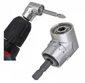 Wiertła - Adapter kątowy nasadka uchwyt klucz hex wkrętarki - miniaturka - grafika 1
