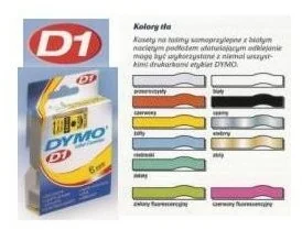 Dymo Etykieta D1 12mmx3,5 Nylon (czarna/biała) S0718040 - Etykiety do drukarek - miniaturka - grafika 5