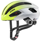 Kaski rowerowe - UVEX rise cc Tocsen, kask rowerowy unisex-dorosły, neon yellow - silver mat, 52-56 cm 0115 - miniaturka - grafika 1