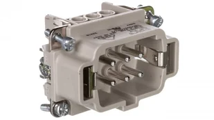 LappKabel Wkład Złącze przemysłowego EPIC H-BE 6 SS, męski (10190000) - Kostki, złączki, wtyczki - miniaturka - grafika 2