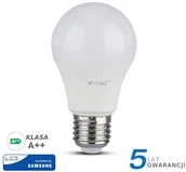 Żarówki LED - V-TAC Żarówka LED SAMSUNG CHIP 6.5W E27 A++ A60 VT-265 6400K 806lm - miniaturka - grafika 1