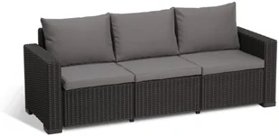 Allibert Sofa ogrodowa California, 7 części, grafit, 231565 Jardin - Ławki ogrodowe - miniaturka - grafika 2