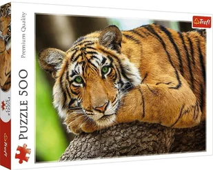 Trefl Puzzle 500 elementów Portret tygrysa - Puzzle - miniaturka - grafika 2