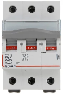 Legrand ROZŁĄCZNIK IZOLACYJNY LE-406467 TRÓJFAZOWY 63 A LE-406467 - Wyłączniki światła i elektryczne - miniaturka - grafika 2