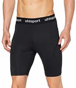 Spodnie sportowe męskie - uhlsport Distinction Pro Tights szorty funkcyjne, czerwone, dla dzieci, czarny, l - miniaturka - grafika 1