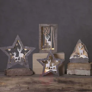 Best Season Oświetlenie dekoracyjne LED Fauna prostokąt, 28 cm - Oświetlenie świąteczne - miniaturka - grafika 3