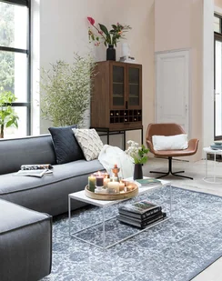 Zuiver Stolik kawowy GLAZED biały 2300138 - Ławy i stoliki kawowe - miniaturka - grafika 6