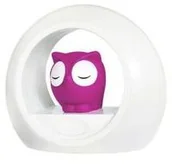 Lampy stojące - Zazu Nocna lampka dla dzieci Sówka LOU Różowe - miniaturka - grafika 1